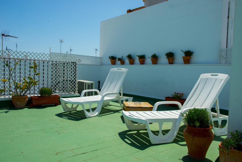 Hostal Andalucia Chipiona Buitenkant foto